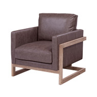 Hosea Pepper Accent Chair - FREE SHIPPING
