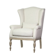 Bauer Wing Back Accent Chair - FREE SHIPPING 