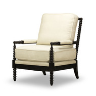 Carney Dark Accent Chair - FREE SHIPPING