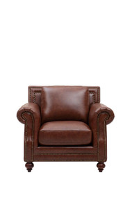 Walnut Creek Leather Chair FREE SHIPPING