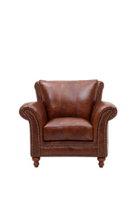 Oak Haven Leather Chair FREE SHIPPING