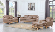 Pine Ridge Leather Sofa and Loveseat FREE SHIPPING