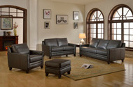 Boulder Heights Leather Sofa and Loveseat FREE SHIPPING