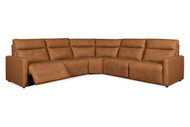Austin Leather Reclining Sectional FREE SHIPPING