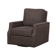 Bean Leather Swivel Chair - FREE SHIPPING