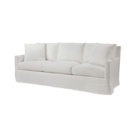 Euclid Vanilla Slipcover Sofa - FREE SHIPPING
