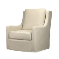 Edisto Slipcover Swivel Chair - FREE SHIPPING 