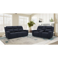 Quincy Power Sofa and Loveseat Charcoal - FREE SHIPPING
