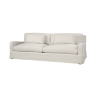 Worcester Off-White Slipcovered Sofa - FREE SHIPPING 