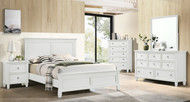 Galvan White Bedroom Set 