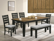 Bardstown Wheat Charcoal Dining Set - FREE SHIPPING