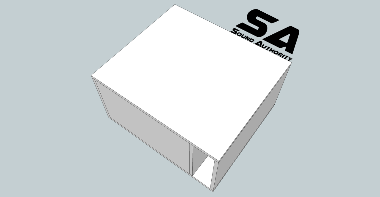 3. Bandpass Box (4th, Parallel 6th, Series 6th Order, Clamshell) - Custom  Design Blueprint - High Output Enclosures