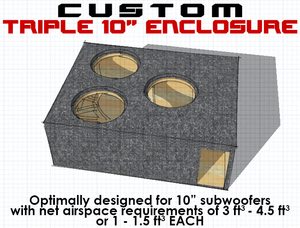 3 10 subwoofer box