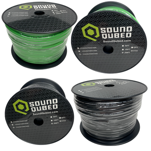 SoundQubed 8 Gauge Power and Ground Wire 250ft Spool