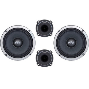 SHCA Pro Audio Package 2 EL84 8" Midrange Midbass Speakers & 2 PROTW2 Tweeters
