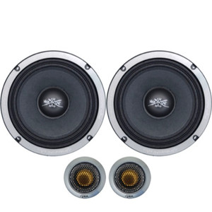 SHCA Pro Audio Package 2 EL68 6.5" Midrange Midbass Speakers & 2 TW3S Tweeters