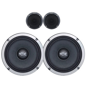SHCA Pro Audio Package 2 EL64 6.5" Midrange Midbass Speakers & 2 TW2S Tweeters