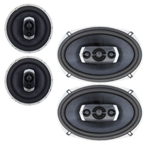 SHCA Package Pro Audio 2 C653 6.5" Coaxial Speakers & 2 C694 6x9" Coaxial Speakers