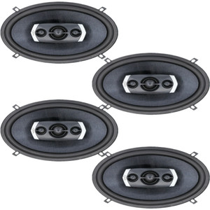 SHCA Package Pro Audio 4 C694 6x9" 4-way Coaxial Speakers Two Pairs (Four Speakers)