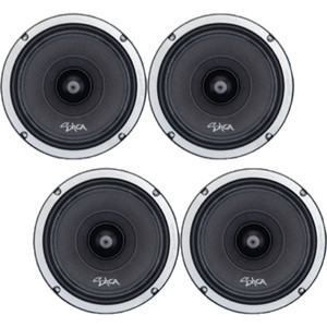 SHCA Pro Audio Package 4 MRB84 8" Midrange Speakers w/ Bullet 3200 Watts 4 ohm