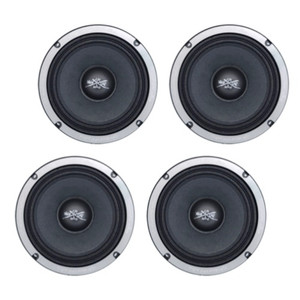 SHCA Pro Audio Package 4 EL68 6.5" Midrange Midbass Speakers 1000 Watts 8 ohm