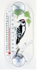 Woodpecker Thermometer