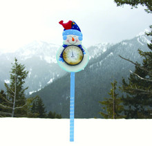 Snowman Thermometer and Snow Gauge