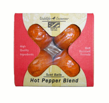 Hot Pepper Suet Ballls 4 pack (boxed)