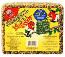 Woodpecker Snak with Suet Nuggets 2.4 lbs +Frt