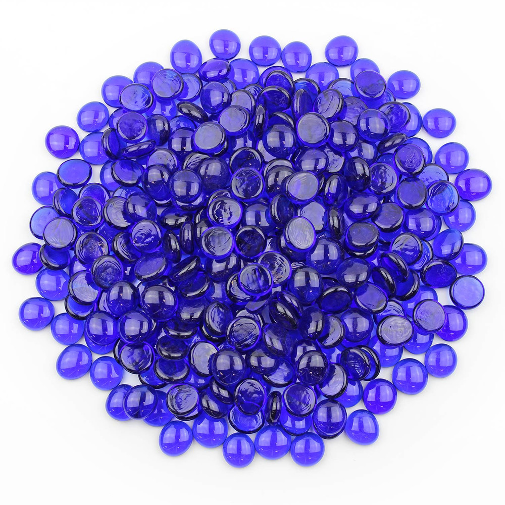 Sapphire Blue Glass Gems
