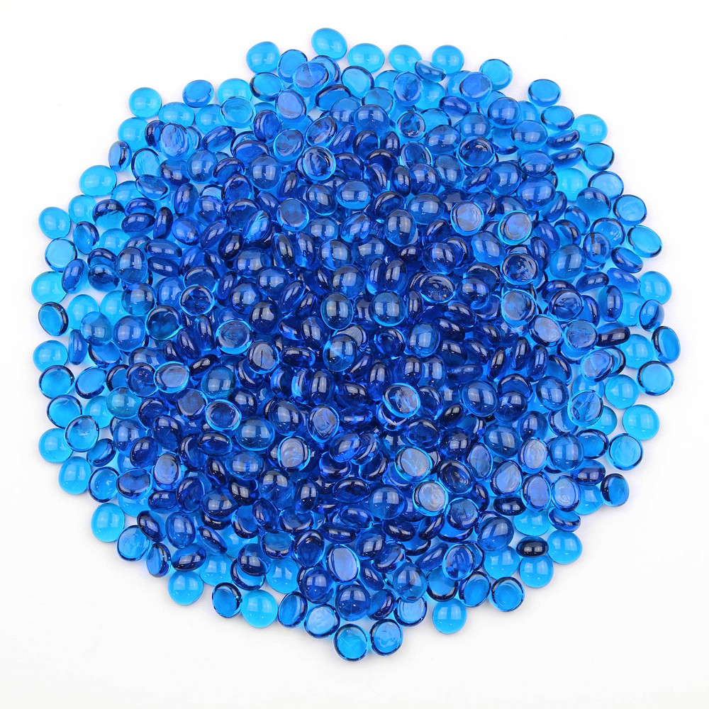 Blue Mini Glass Gems by Gemnique
