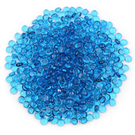 Caribbean Blue Glass Gems