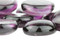 Purple Glass Rocks Close-up