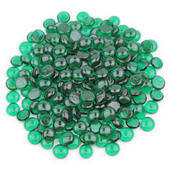 Emerald Green Glass Gems 
