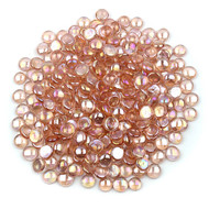 Pink Luster Glass Gems 