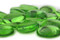 Green Glass Globs Macro