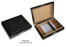 Small Leather Humidor