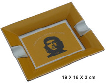 Two Cigar Ceramic Ashtray - Che Guevara
