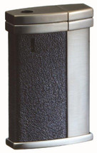Sarome SK108 Electronic Lighter - Black Shrink Leather