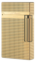 S.T. Dupont Ligne 2 'Elegance' Lighter - Gold Diamond Heads
