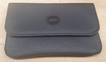 Leather tobacco pouch - Black