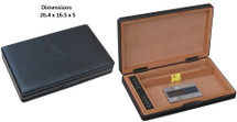 Cigar Humidor - Real Cow Hide
