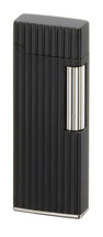 Sarome SD9 Flint Lighter - Matte Black Diamond Cut