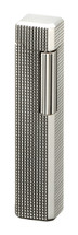 Sarome PSD36 Pipe Lighter - Silver Latice Diamond Cut