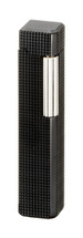 Sarome PSD36 Pipe Lighter - Matte Black Latice Diamond Cut