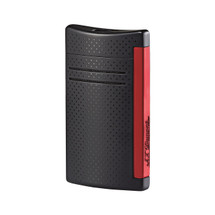 Dupont MaxiJet Lighter - Lacquered Matt black & red