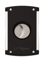 S.T Dupont Cigar Cutter - Maxijet Black Laquer & Chrome
