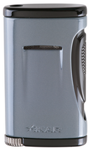 Xidris Single Jet Lighter - Slate Gray