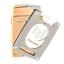 Xikar Ultra Combo - Bronze Lighter & Gunmetal Cutter