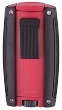 Xikar Turismo Double Jet Lighter - Matte Red